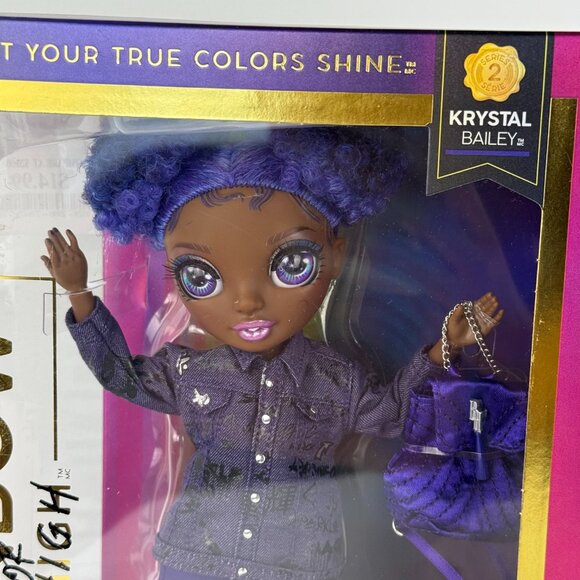 Rainbow High Junior High Series 2 KRYSTAL BAILEY Doll - New in box! - Picture 3 of 5
